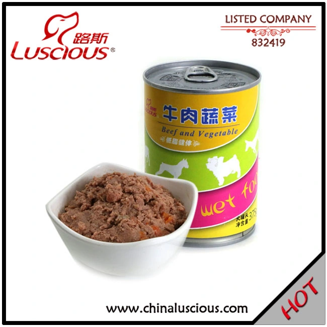 Chicken Vegetable Puppy Dog Canned Food Manufacture