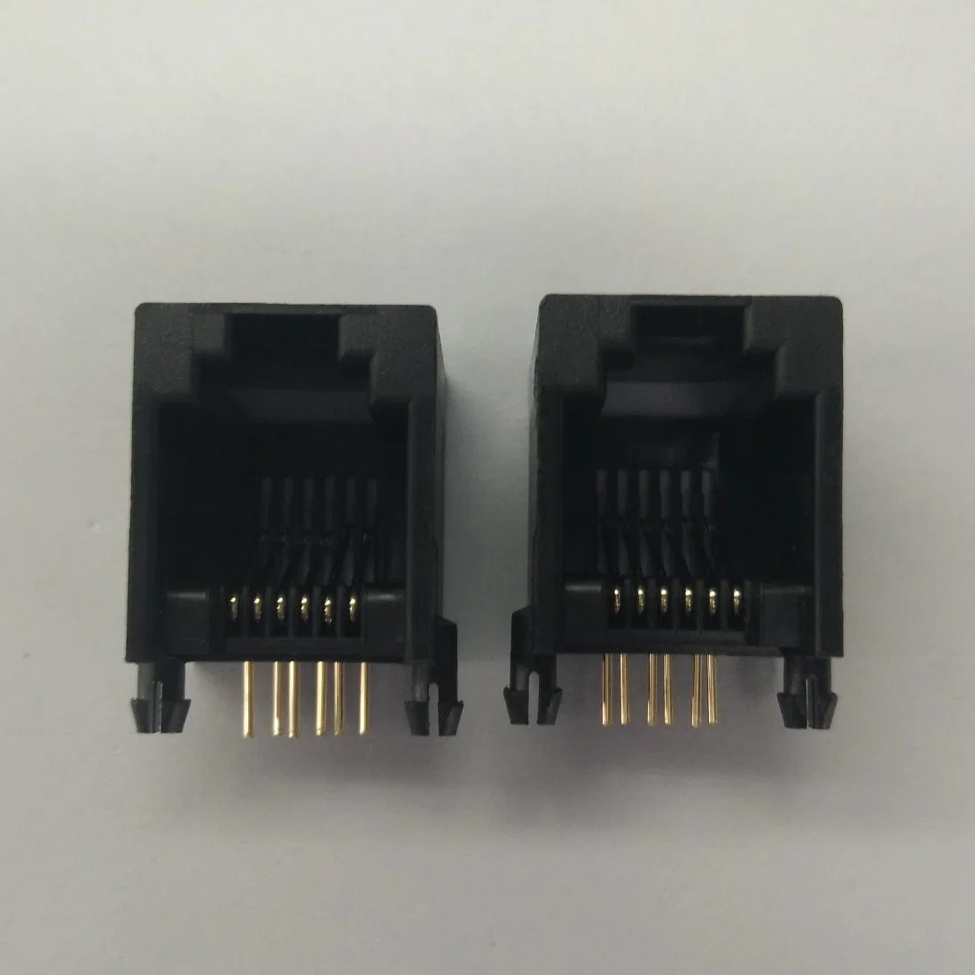 Conector RJ11 6p w/o la oreja de gato de PCB