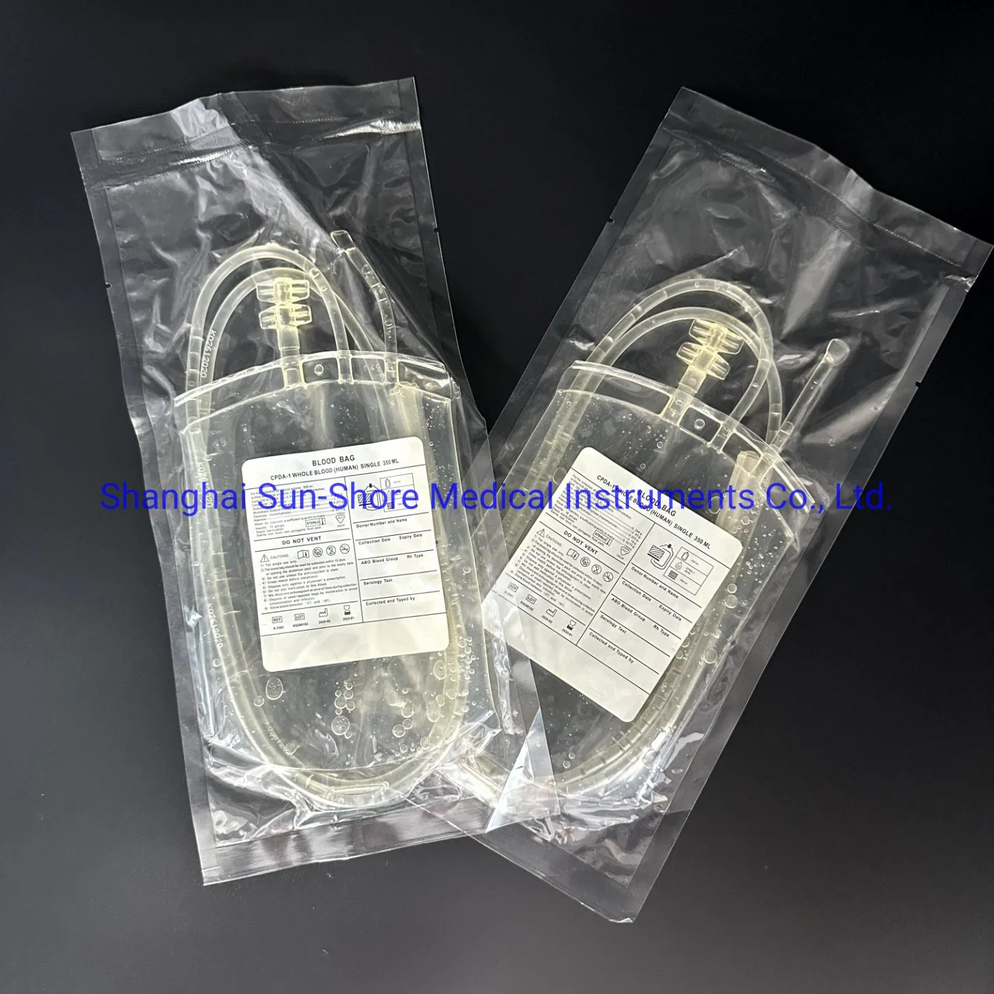 Wholesale Factory Price Medical Disposable Blood Collection Bag Blood Bags