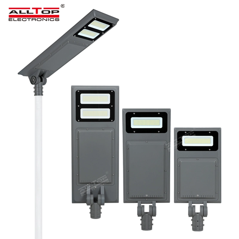 Efficient Lighting IP65 Waterproof Aluminum 100W Integrated All in One LED Solar Power Road Lamp