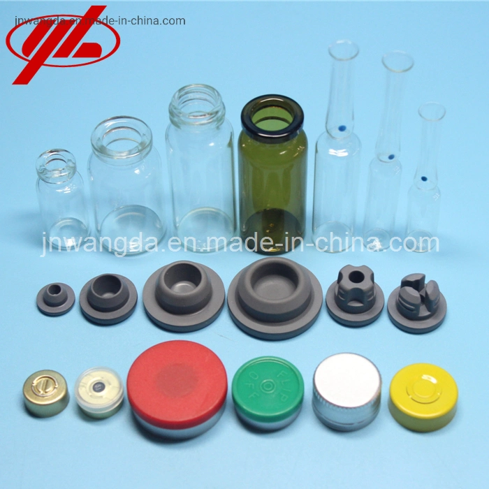 Pharmaceutical Injection Clear or Amber Borosilicate Tubular Glass Vial