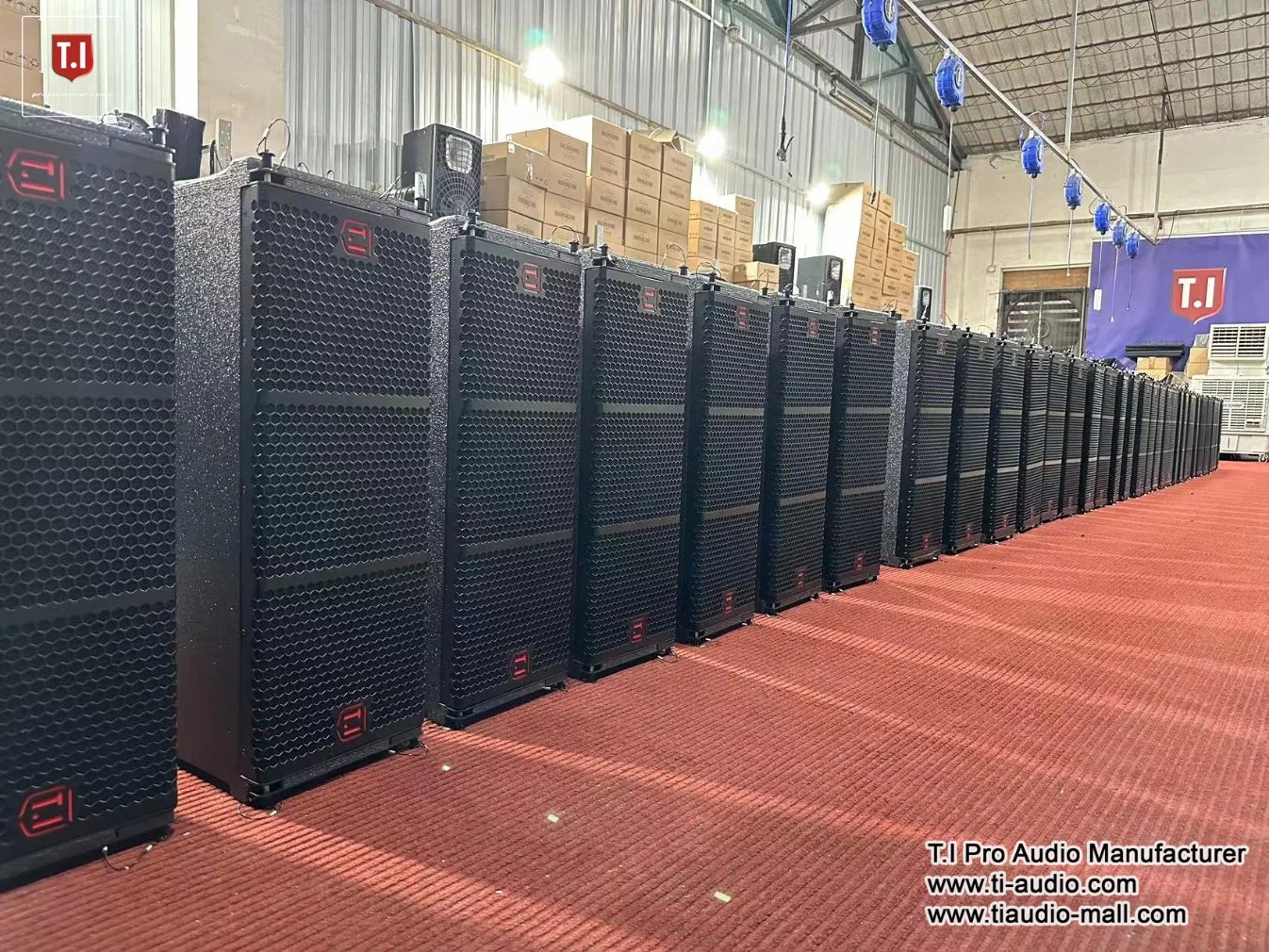 Dual 10 Line Array Speakers Passive Professional Sound System Equipment