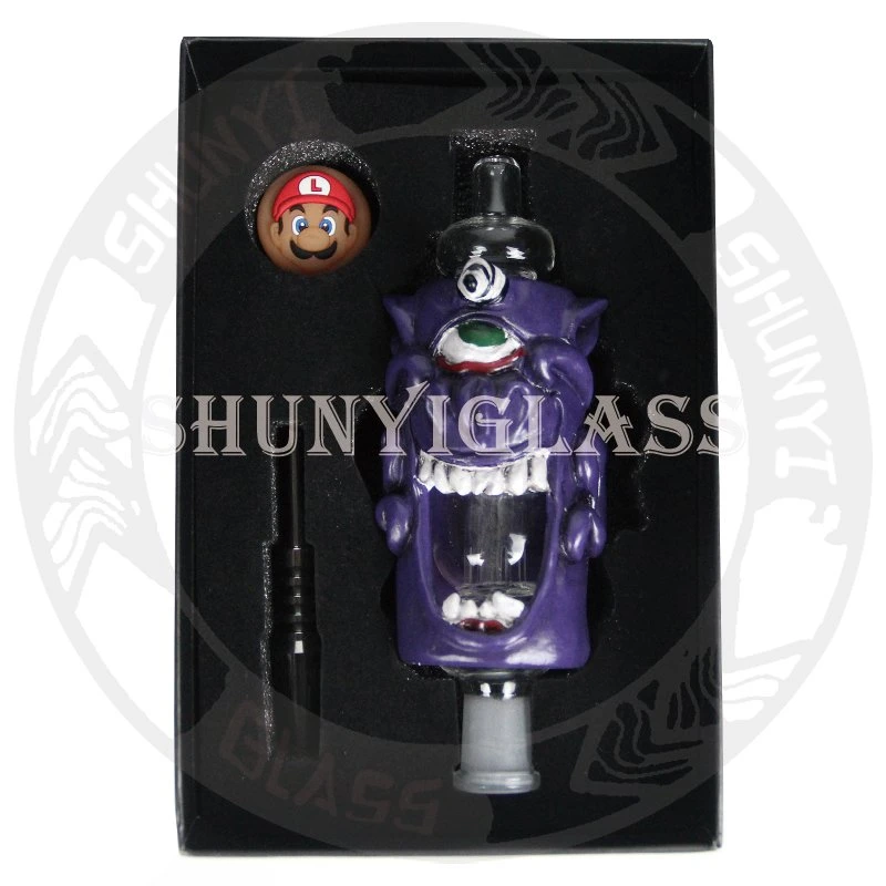 Halloween Designs Nectar Collector with Gift Box Smoking Accessories