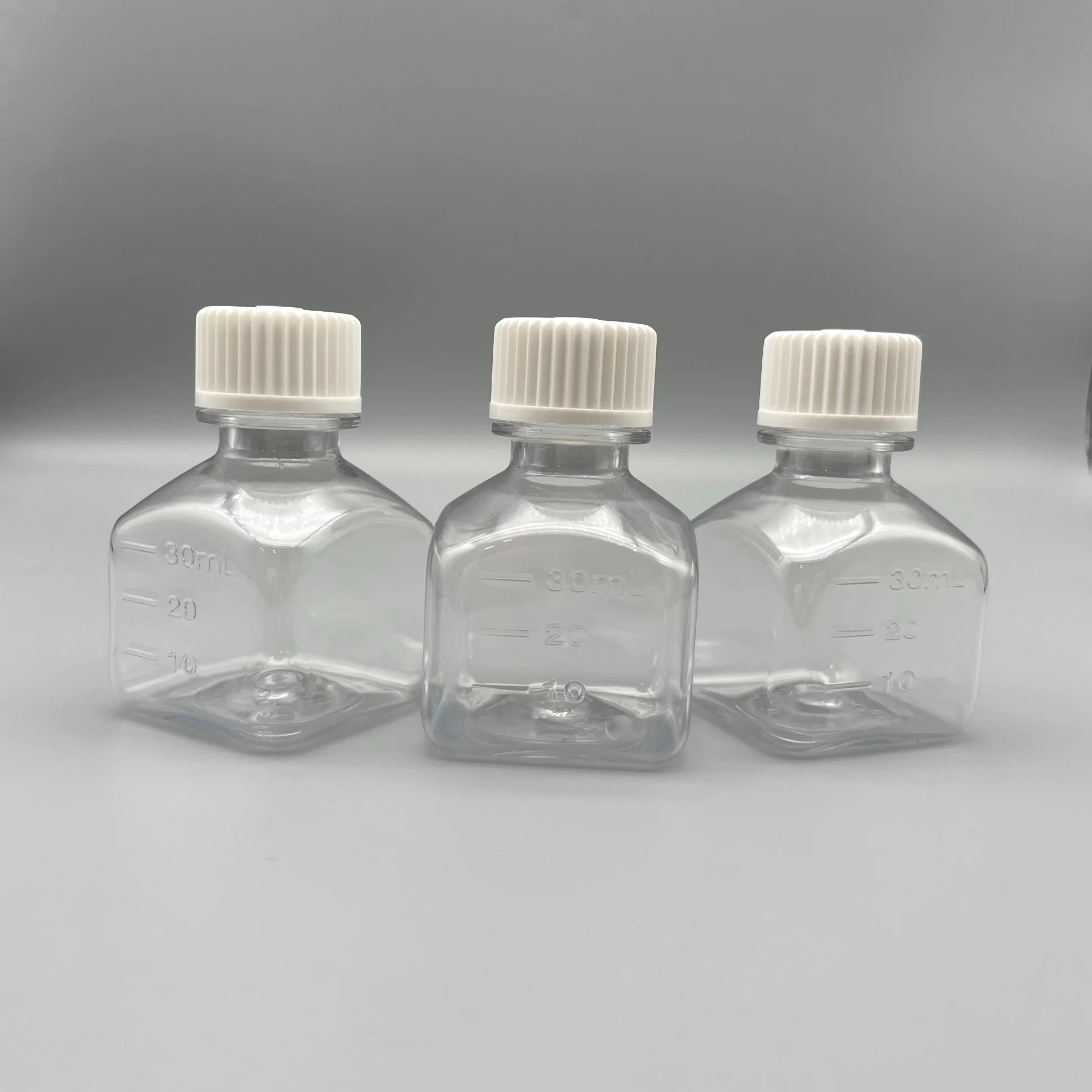 PE Laboratory Reagent Bottles Plastic Wide Mouth Reagent Liquid Bottle