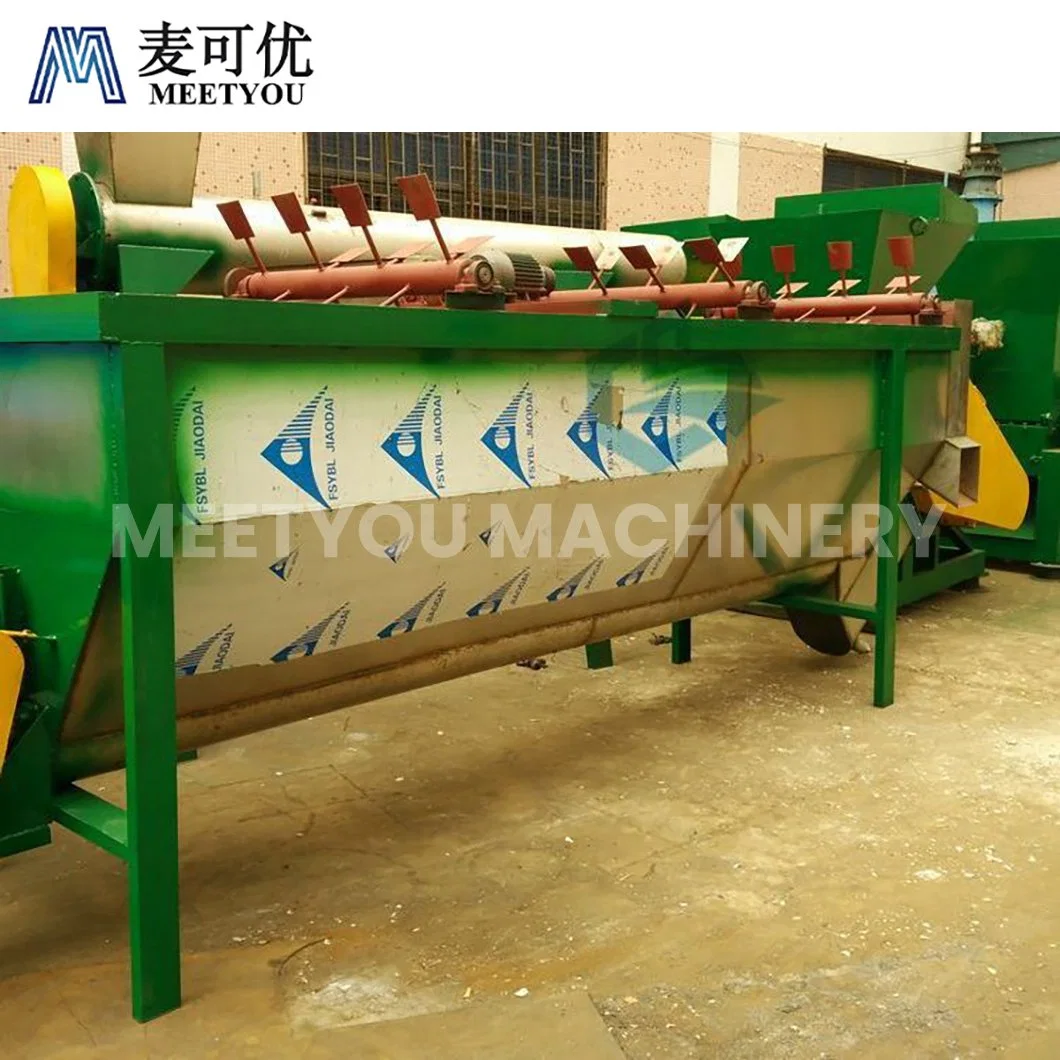 Meetyou Machinery Plastic Waste Recycling Washing Equipment Custom China Pet CE Certification Recycling Washing Line Manufacturers Configure Shredder