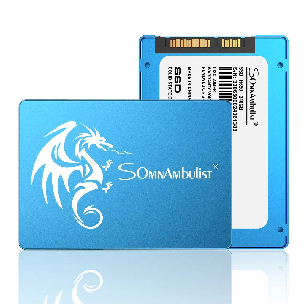 Gjs07 SSD 120GB 240GB 128GB 256GB 480GB 512GB 500GB 1tb 2tb HDD 2.5 SATA 3 Solid State Drive for Laptop Desktop