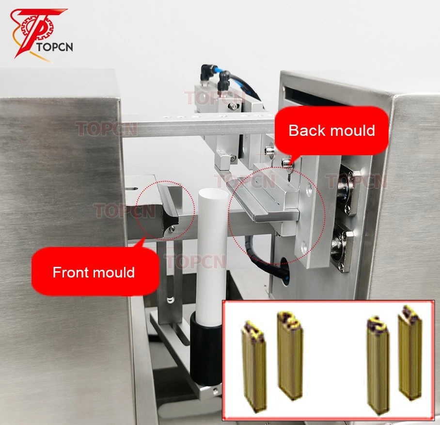 Table Top Manual Ultrasonic Plastic Toothpaste Tube Sealer Cosmetic Lotion Cream Tube Welding Plastic Tube Sealing Machine