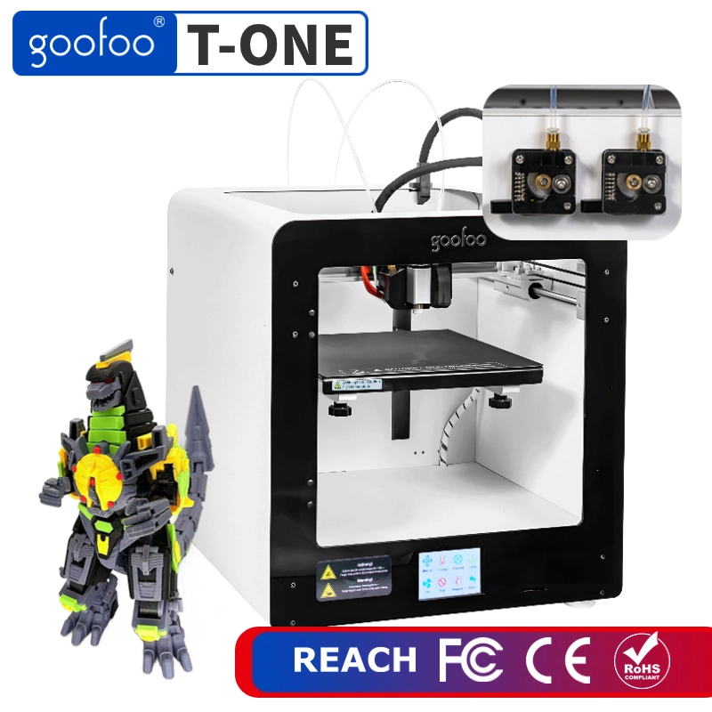 All-Metal Frame Enclosed Desktop Fdm 3D Printer with High Precision