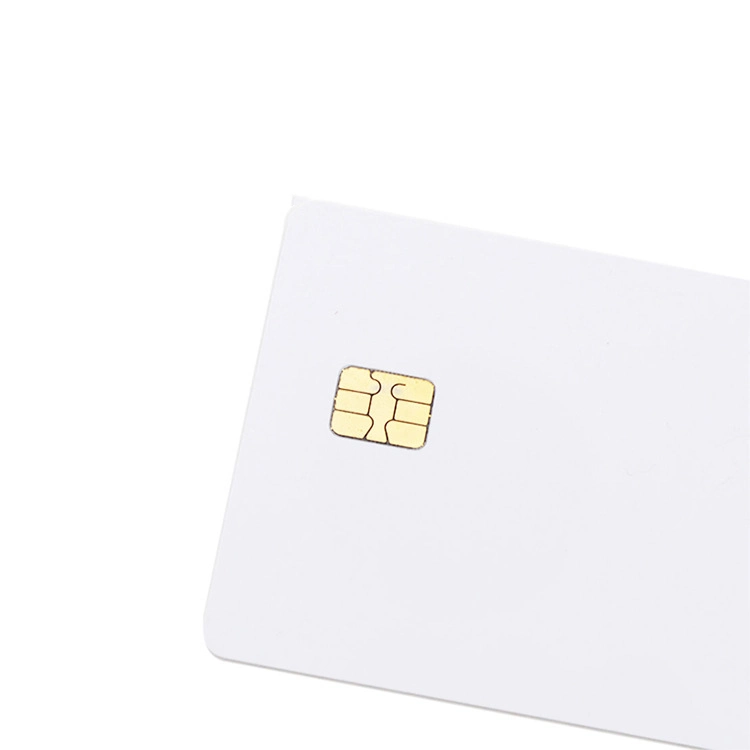 Blank White Plastic Smart PVC Chip Card Sle4442 Contact IC Card Inkjet Printable (200 Cards)