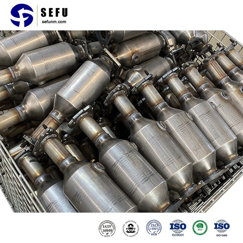 Sefu China Gasoline Catalyst Manufacturing Regular Size Fast Delivery Diesel Oxidation Catalysts Honeycomb Cordierite Car 3 Way Catalytic Converter