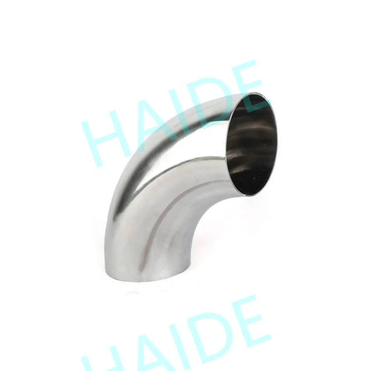 Pipe Fitting Stainless Steel Elbow Sanitary Short Weld 90deg SMS Standard (HDB-S001)