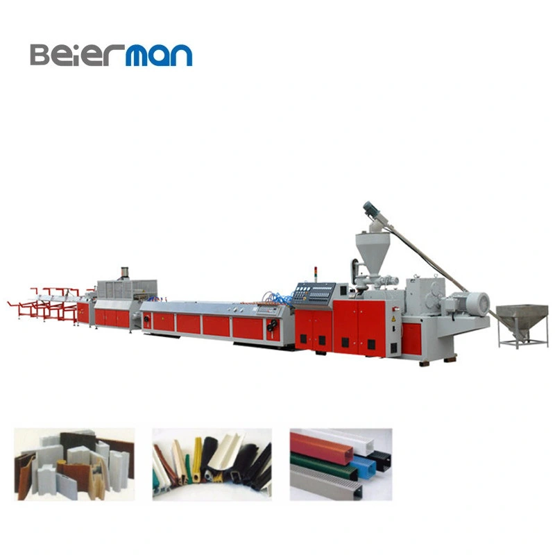 Sealing Strip Extrusion PVC Profile Production Line Door Board Wood Plastic Extruder Machine