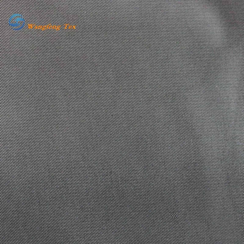 Top Quality Polyester 220t Taffeta Emboss Logo Lining Fabric Textile