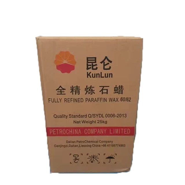 2022 Hot Sales Paraffin Wax Block/Partical 56 58 60 62 Crude Wax Semi Refined Paraffin Wax