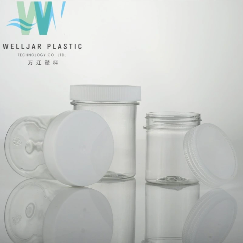 Plastikbehälter 60g Pet Cosmetic Plastikglas