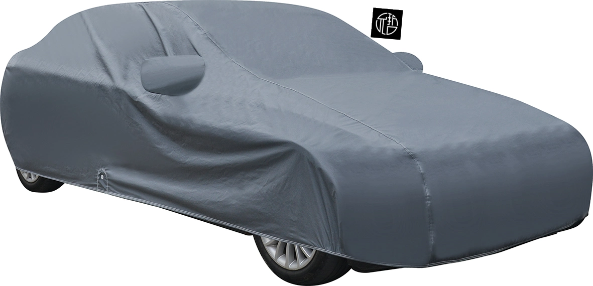 Housse de voiture en PVC+PP coton auto, résistante aux UV, imperméable et protégeant de la neige