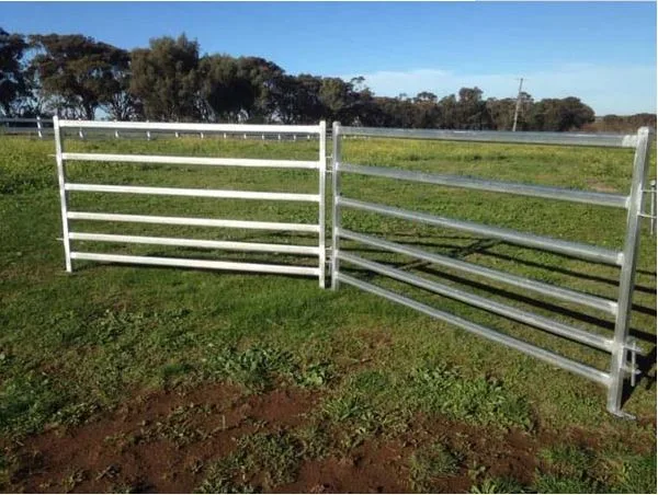 Best Selling Galvanized Horse Rail Cattle Yard Fence Livestock Fencing Panels