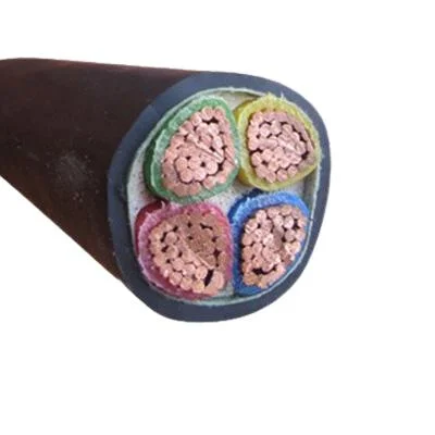 0.6/1kv Three Phase Steel Tape Armoured Electric Cable 3 Core Cu XLPE PVC 50mm2 Copper Cable Price