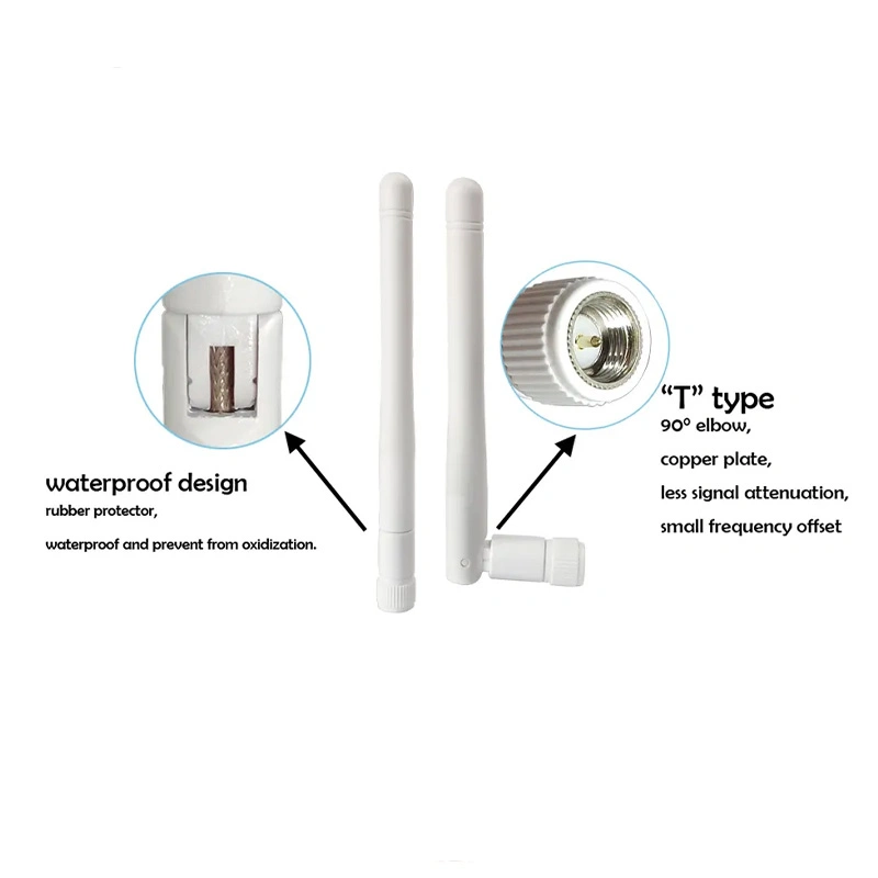 118mm antena de goma de comunicación externa 2g 3G 4G 5g Router Antena con conector SMA