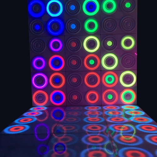 Wedding Party Light Dynamic Patent 61*61cm RGB Waterproof Effect LED Dance Floor