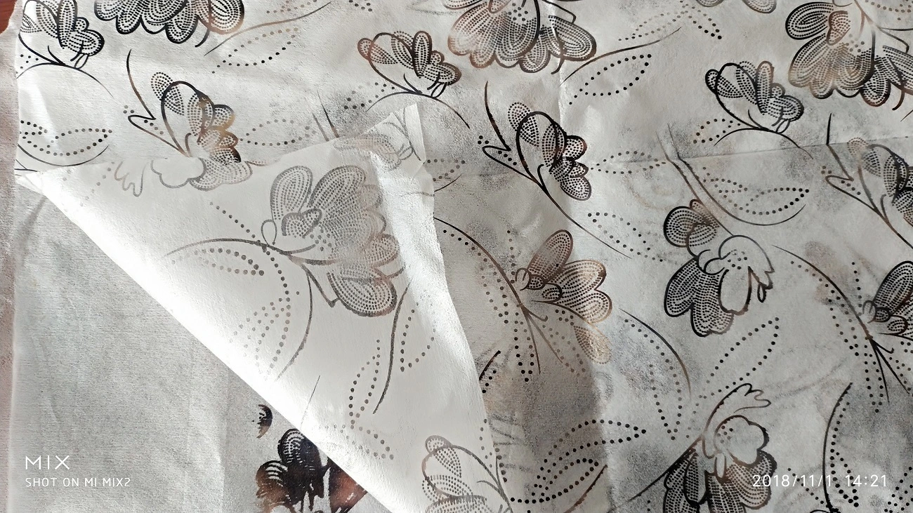 Printed Non Woven Spunlace Fabric