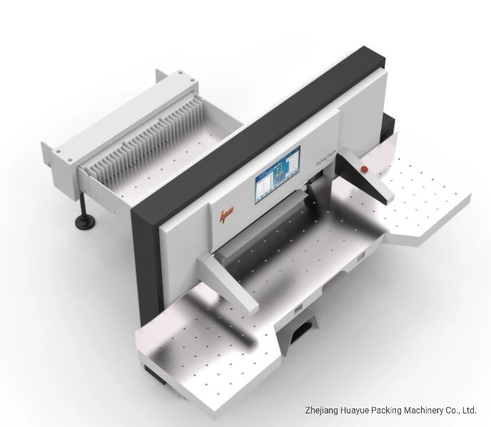 أداة التحكم في البرامج آلة قطع الورق للخدمة الشاقة للطباعة