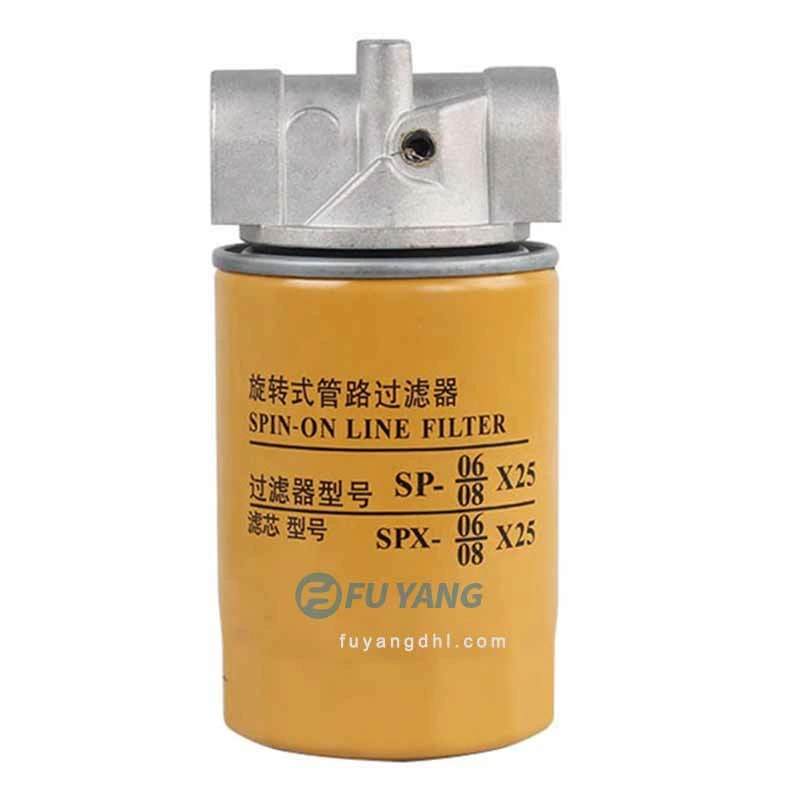 Spin on Line Filter Spx Sp 08X10 Replace Hydraulic Oil Tank Filter Sp-06/08*10/25 Spx-06/08*10/25 Sp-06*25 Filter Element