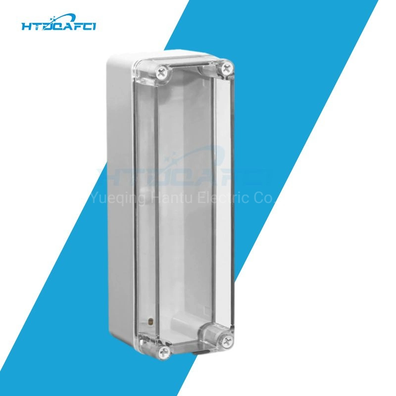 Transparent Cover Outdoor Waterproof Junction Box ABS Plastic Open Cover Outdoor Rainproof Cover PCB Board Instrument Splash Proof Box