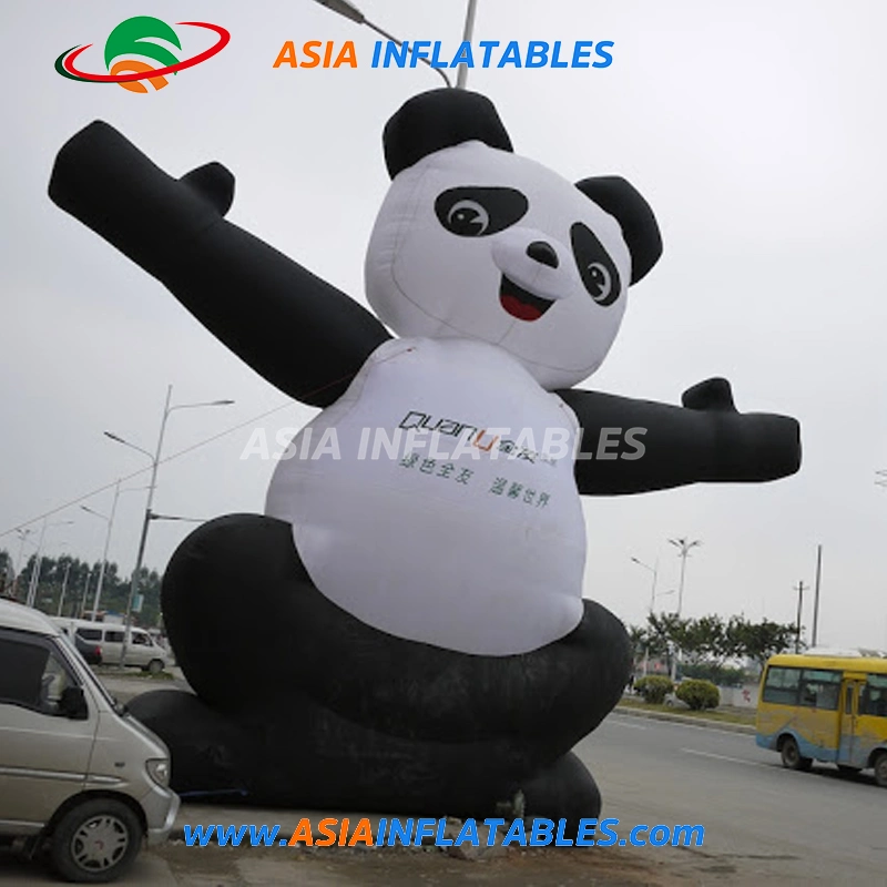 Hot Sale Inflatable Panda Cartoon for Festival Sales