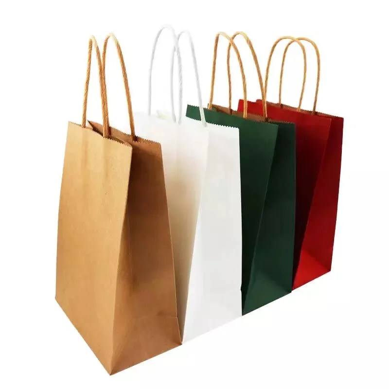 Carry Fancy Colorful Custom Logo Business Art Post Paperboard Paper Shopping Bag