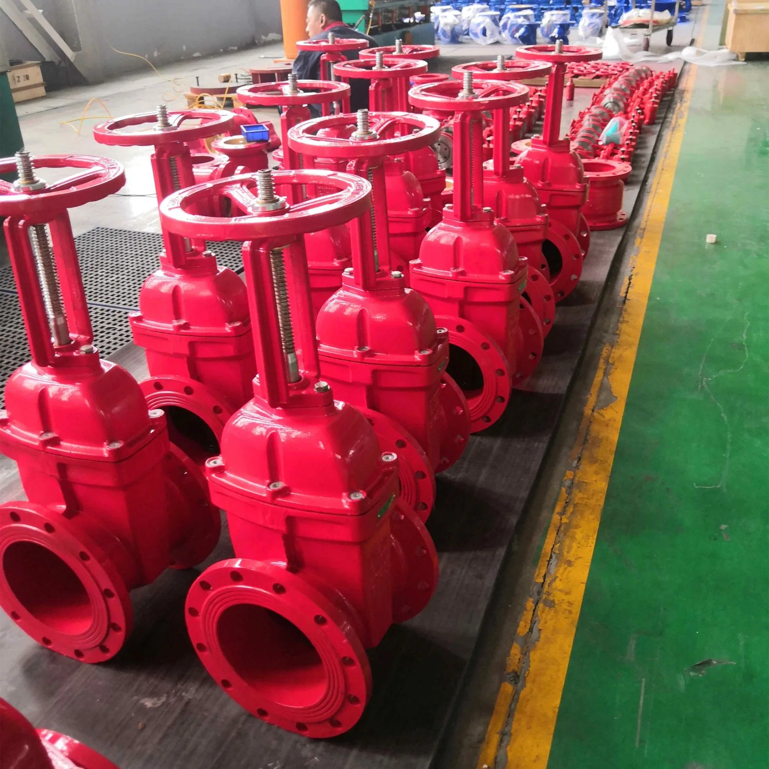 Wras Awwa C509 150lb Flange OS&Y Gate Valve ISO 9001 Certification Manual Power Standard Two Way