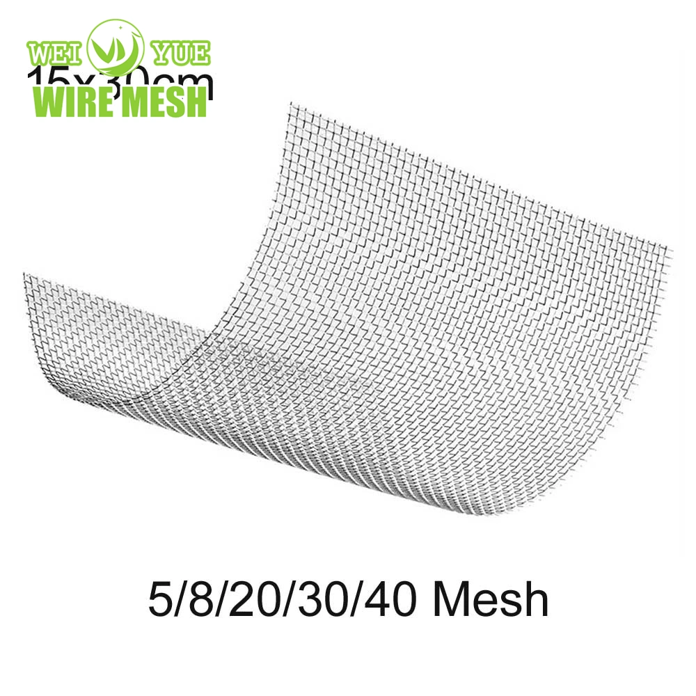 Food Grade 10 20 30 Mesh 300 400 Micron 304 316 Stainless Steel Sugar Filter Mesh Screen Fabric