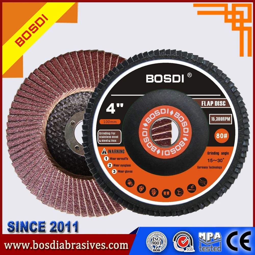 Abrasive Polishing Wheel for Metal and Stainless Steel, High Efficiency Flap Disc for Iron