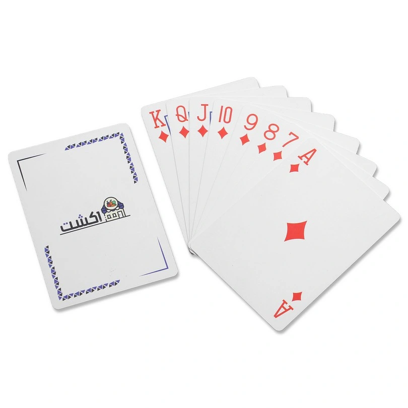 Custom Logo Sublimation Printed Advertising Promotional Gift Plastic Raw Materials Playing Card