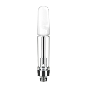 Antifuites Vape noyau en céramique de la cartouche de plume 0.5ml 1 ml d'épaisseur de la cartouche d'huile de grade alimentaire stylo avec vaporisateur