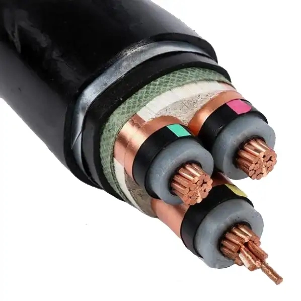 Custom XLPE Insulated 8.7-15kv Power Cable Power Distribution