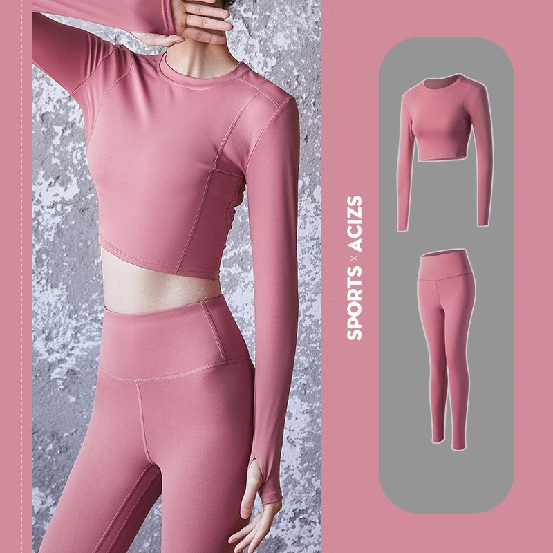 New Tight-Fitting and Slim Fashionable Running and Yoga Fitness Suit