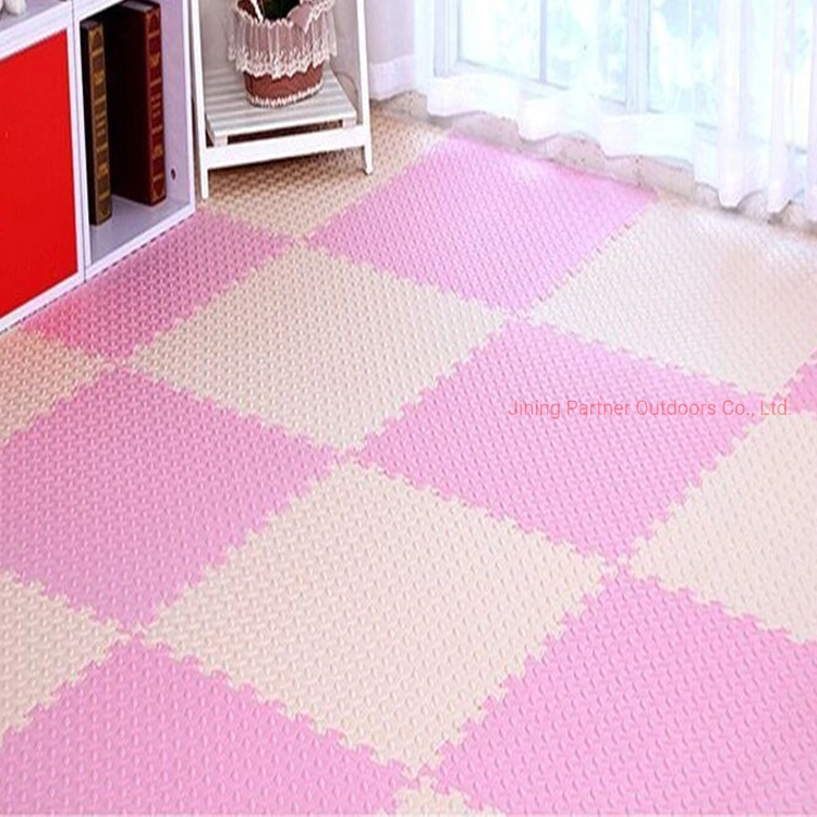 Pattern Puzzle Workout Fitness Gym Exercise Soft Floor Interlocking Foam Tiles EVA Interlocking Foam Mats Baby Game Blanket