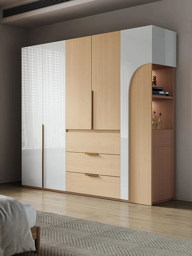 Customized Modern Simple Cheap Kids or Baby Bedroom Furniture Wardrobe