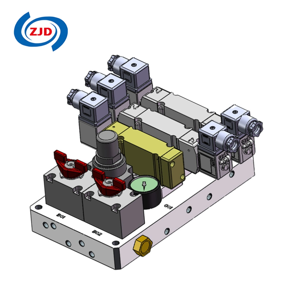 China Manufacturer Supply Connector Pneumatic Actuator Emu Pneumatic Opening and Closing Mechanism Unit