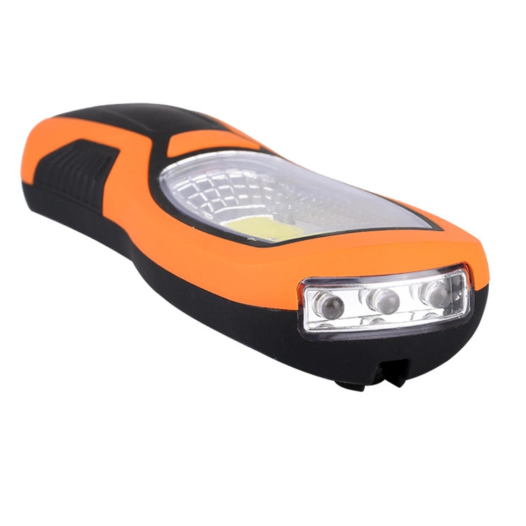 Warsun 3 Modes Handle Portable COB Dry Battery Work Light for Industry