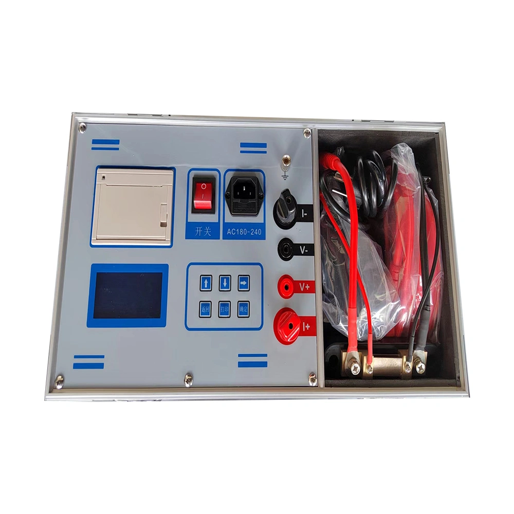 Jh1001 Digital 100A Leakage Switch Detector Tester Micro Ohm Meter Loop Resistance Tester Multimeter Contact Resistance Test Equipment