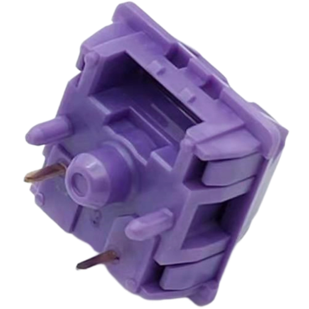 Tecsee DIY Purple Panda Mechanical Keyboard Smooth Flexible Keyboard Switch