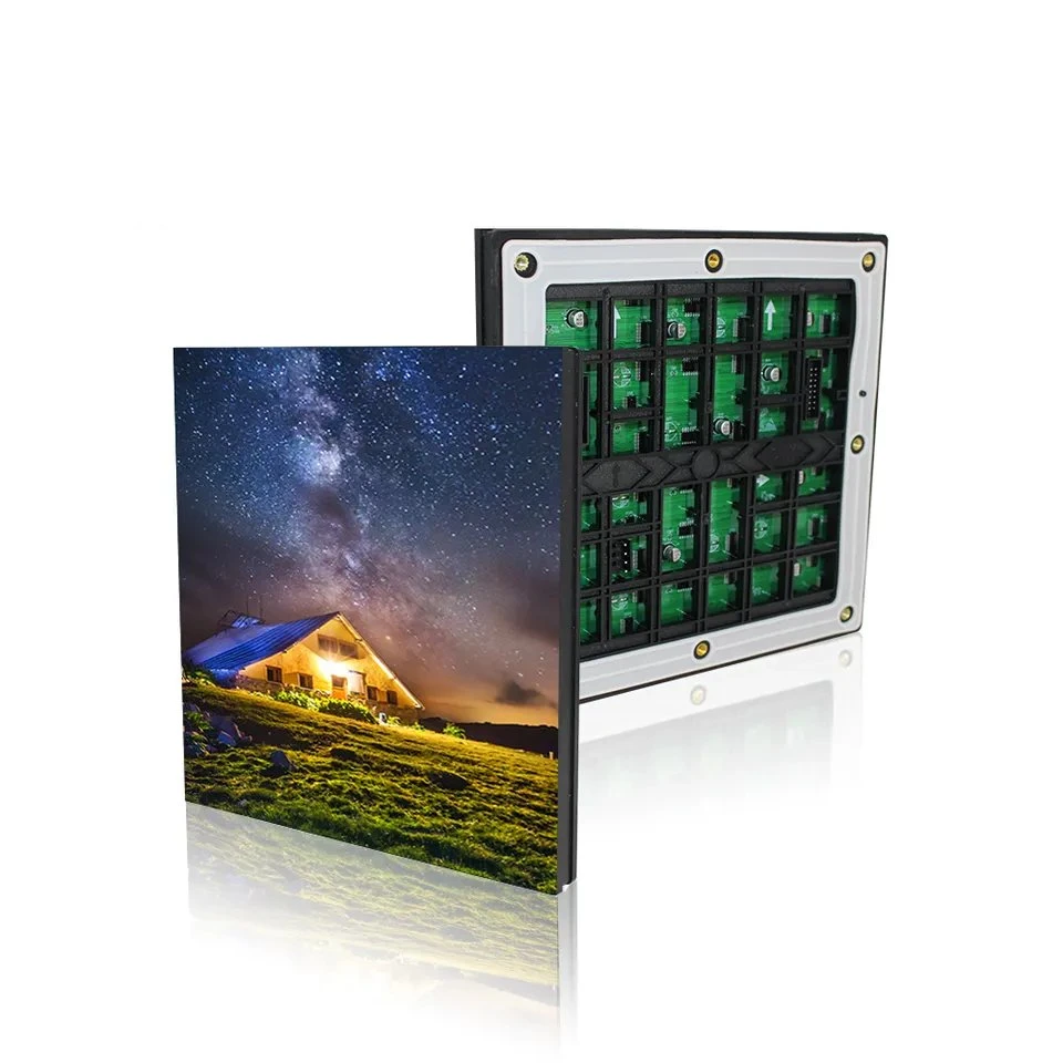 Outdoor Full Color LED Display 192*192mm P6 Waterproof Display Screen LED Module