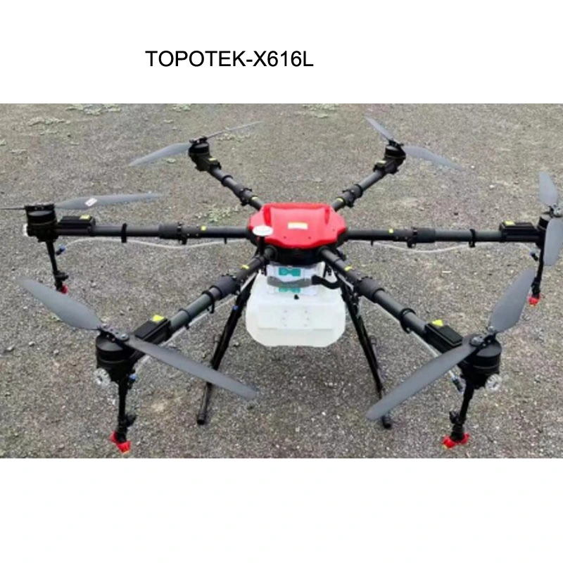 Eje 6 16L 16kg de K++ La Granja de la Cámara de GPS con el depósito y la pulverización de Kit de sistema para la Agricultura de la pulverizadora aviones teledirigidos