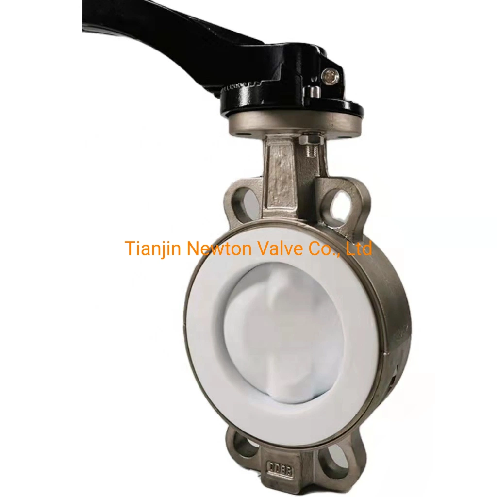 Normal Temperature (-40&deg; C< T< 120&deg; C) Soft Sealed Casting Ots/OEM Plywood Case or Carton Solenoid PTFE Valve Stainless Steel Wafer Type Butterfly Valve