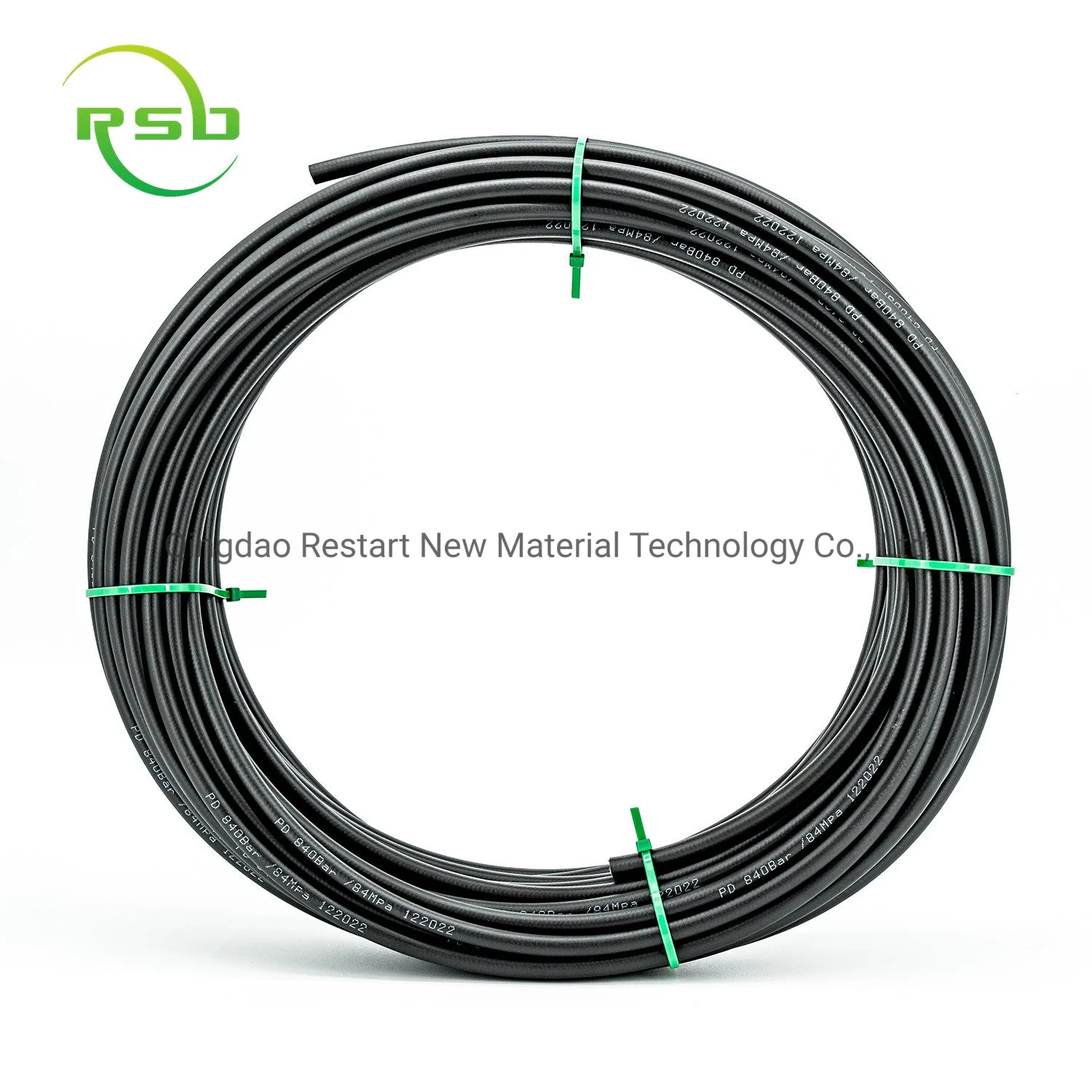 6*1, 5 PA12 Hl DIN 73378 Black Plastic Tube