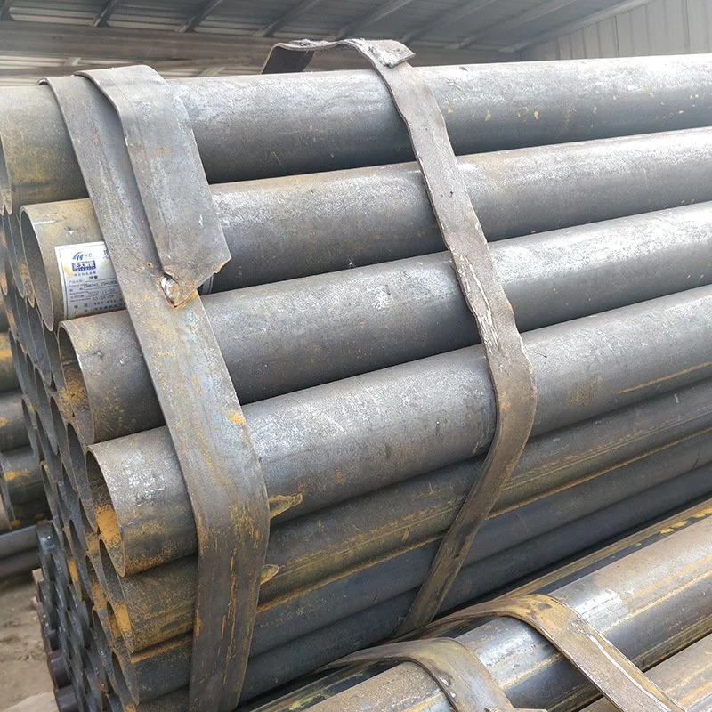 ASTM A106 A53 API 5L X42-X80 Oil and Gas 310 16mm Q345 Size Head Coil Manganese Conical Pipe ERW Black Carbon Welded Steel Pipe