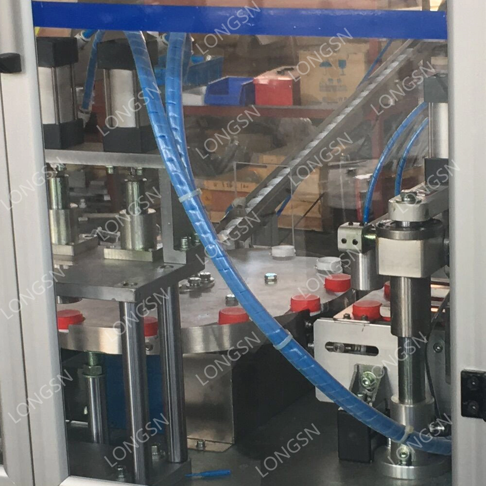 2020 Nuevo cierre de la Máquina Tapadora Automática de plástico PE Tapas Flip Top General equipamiento de la máquina