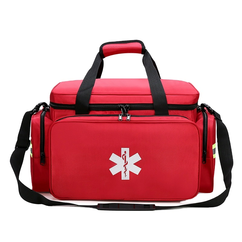 Safety Standard Various Red Emergency First Aid Kit Bag